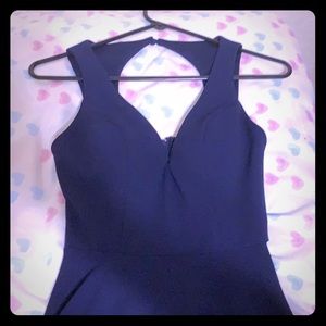 navy blue dress